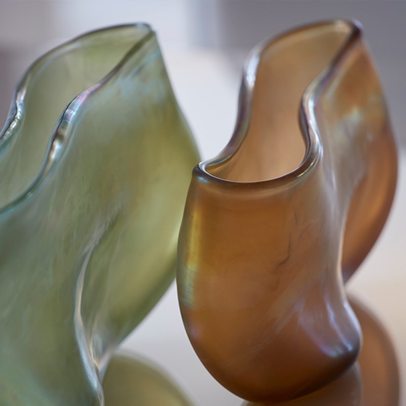 Design vases in the Grand Terrace Suite at Claridge's